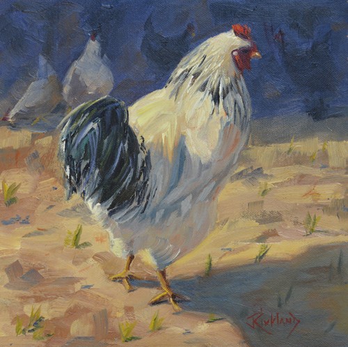 Yard Duty 8x8  $325 at Hunter Wolff Gallery